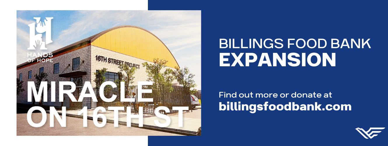 Billings Food Bank Expansion. Find out more or donate at billingsfoodbank.com